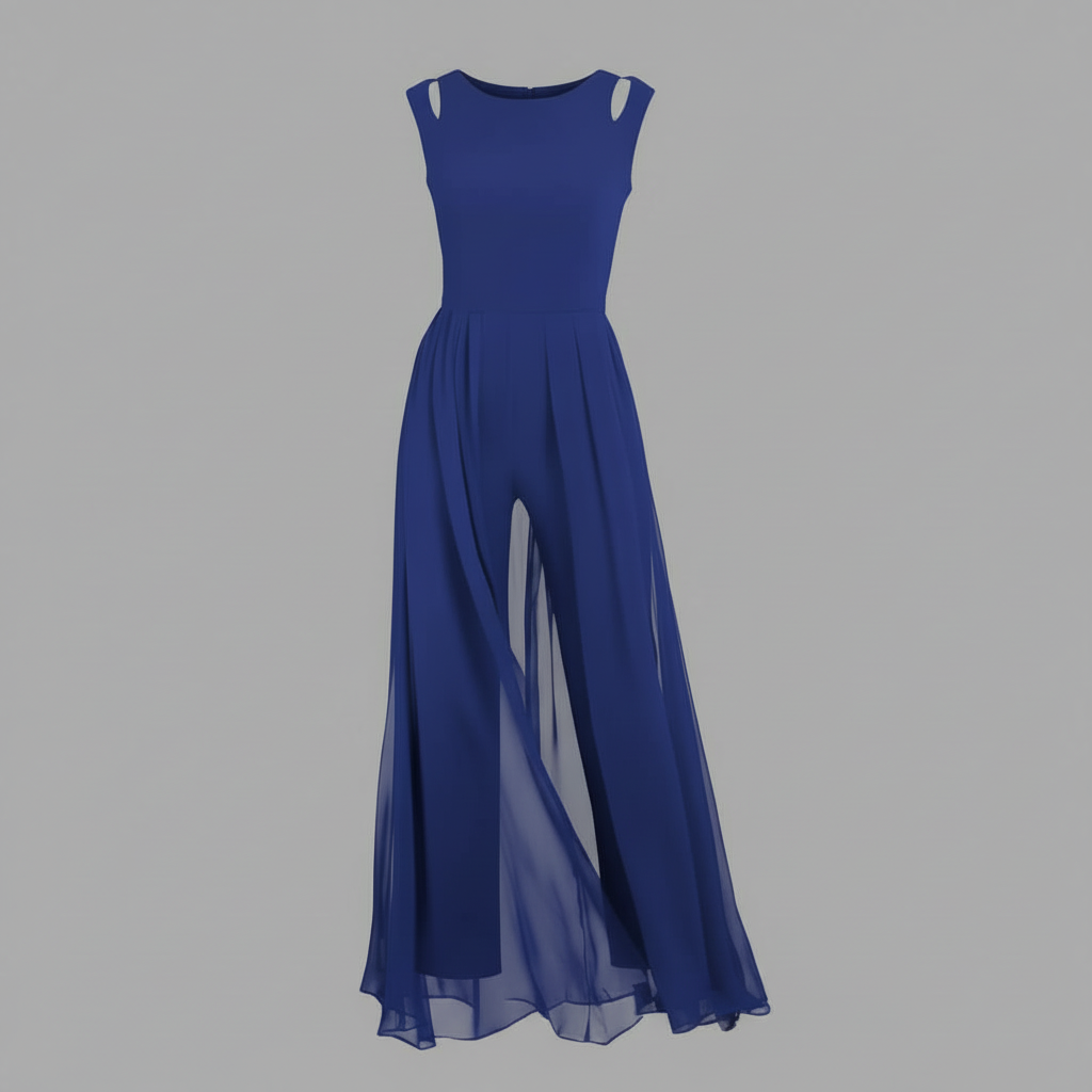 Ärmelloser Jumpsuit Weiß | Damen Jumpsuit Sommer