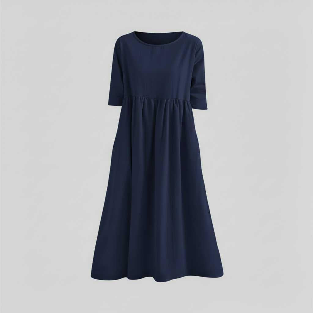 Luftiges Sommerkleid | Midi für Damen