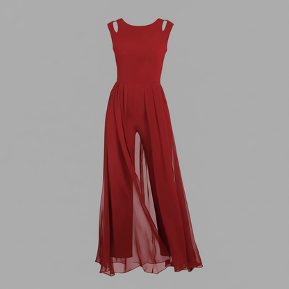 Ärmelloser Jumpsuit Weiß | Damen Jumpsuit Sommer