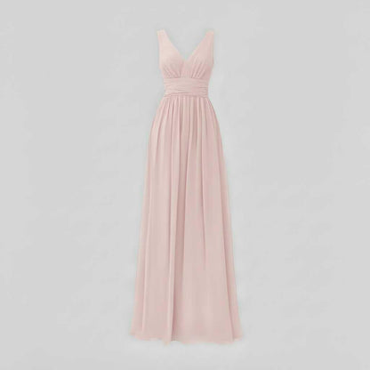 Ärmelloses Maxi Kleid V-Ausschnitt | Maxikleid Sommer Damen