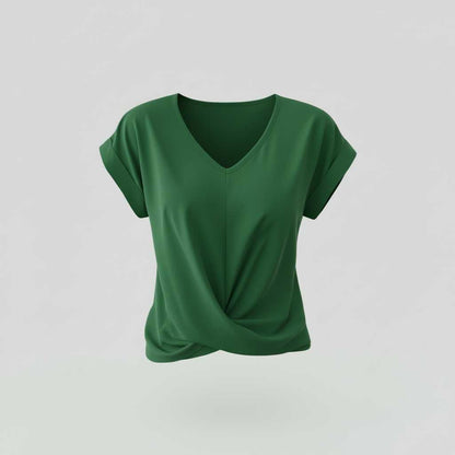 Damen Kurzarm Top | Modisches Sommeroberteil