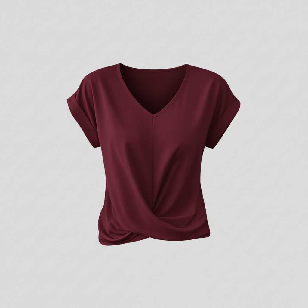 Damen Kurzarm Top | Modisches Sommeroberteil
