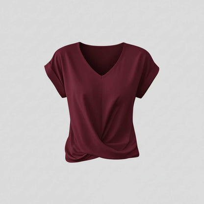 Damen Kurzarm Top | Modisches Sommeroberteil
