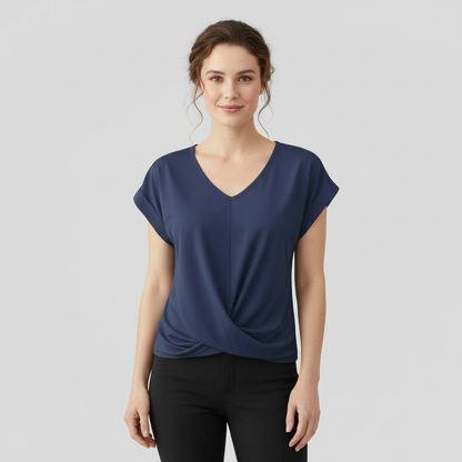 Damen Kurzarm Top | Modisches Sommeroberteil