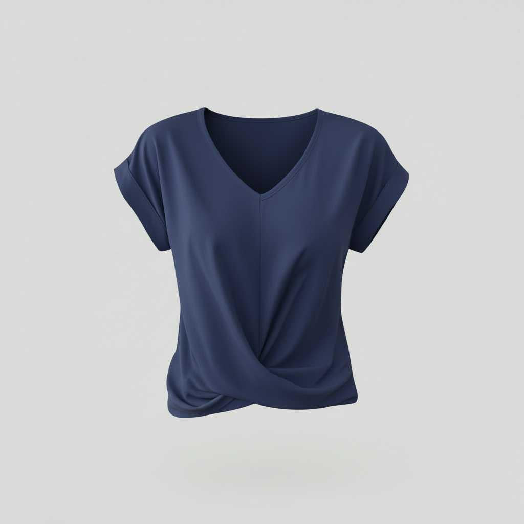 Damen Kurzarm Top | Modisches Sommeroberteil