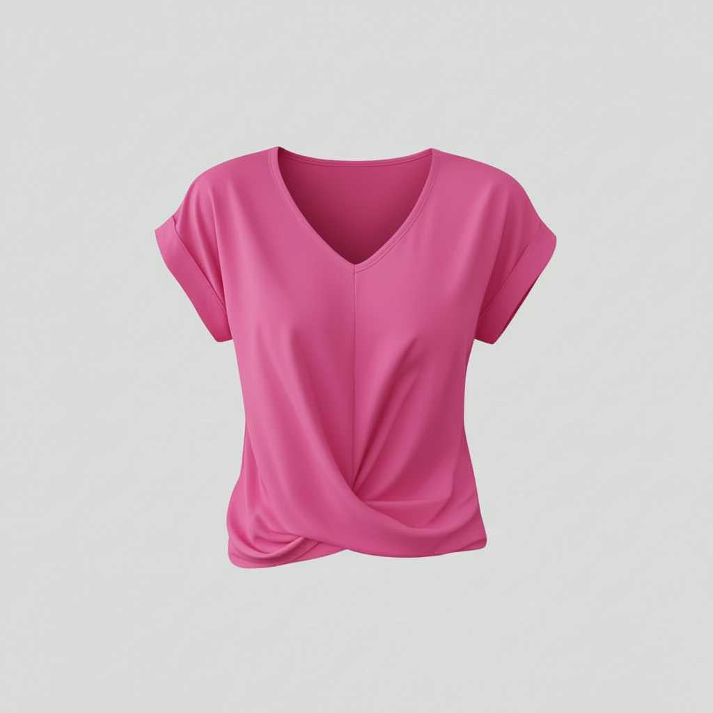 Damen Kurzarm Top | Modisches Sommeroberteil