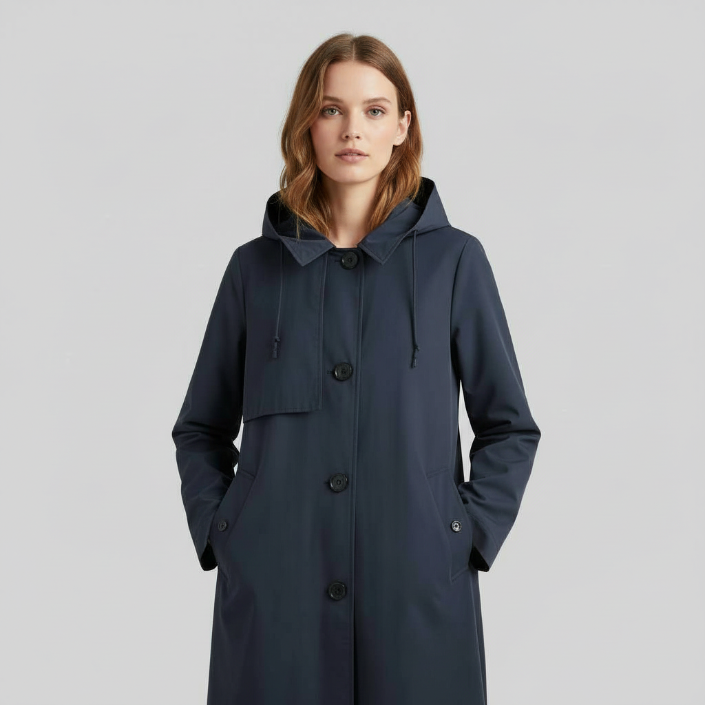 Damen Trenchcoat | Langer Wintermantel