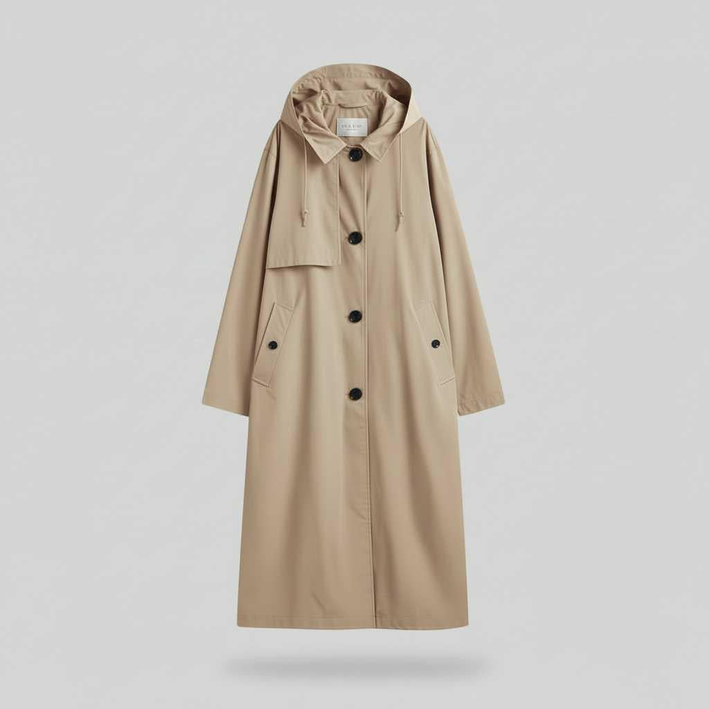 Damen Trenchcoat | Langer Wintermantel