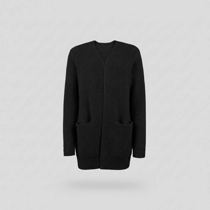 Lange Strickjacke Damen | Gemütlicher Winterstyle
