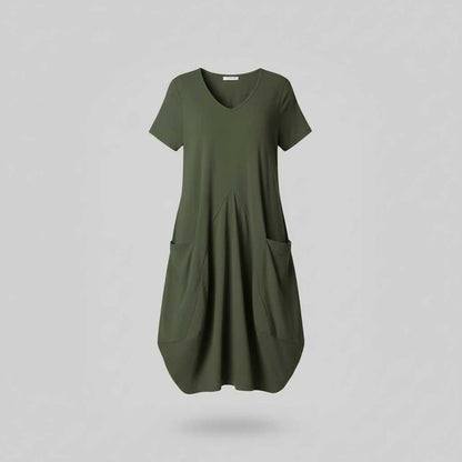 Luftiges Sommerkleid | Midi für Damen
