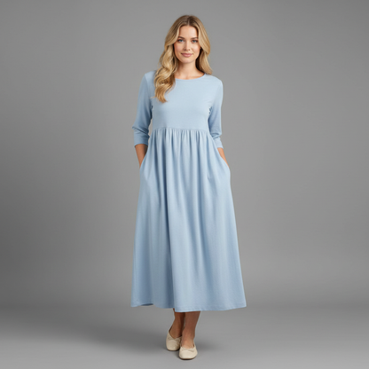 Luftiges Sommerkleid | Midi für Damen
