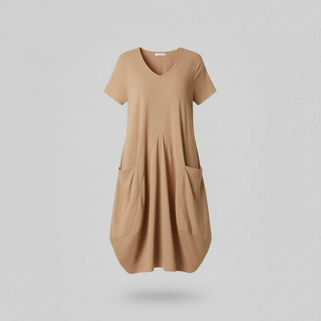 Luftiges Sommerkleid | Midi für Damen