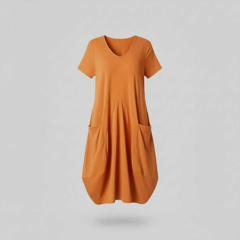 Luftiges Sommerkleid | Midi für Damen