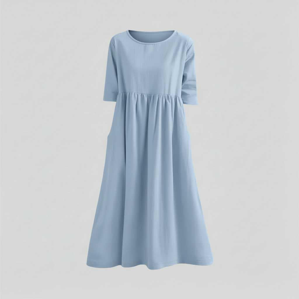 Luftiges Sommerkleid | Midi für Damen