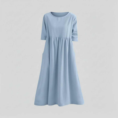 Luftiges Sommerkleid | Midi für Damen