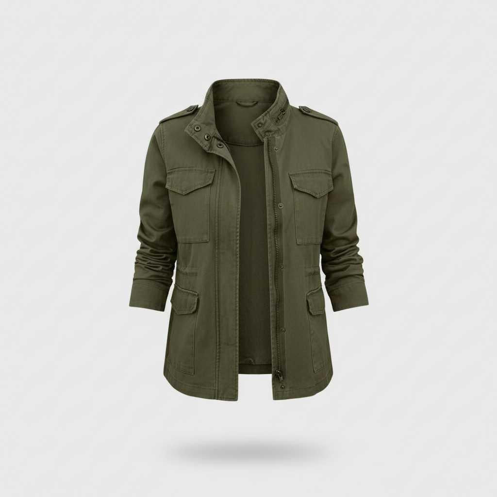 Moderne Damenjacke | Vielseitige Reißverschlussjacke