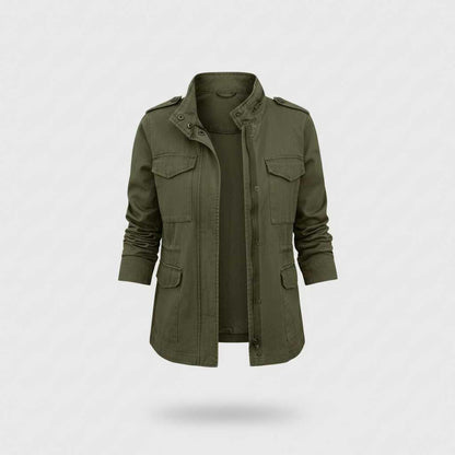 Moderne Damenjacke | Vielseitige Reißverschlussjacke