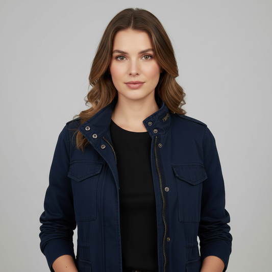 Moderne Damenjacke | Vielseitige Reißverschlussjacke