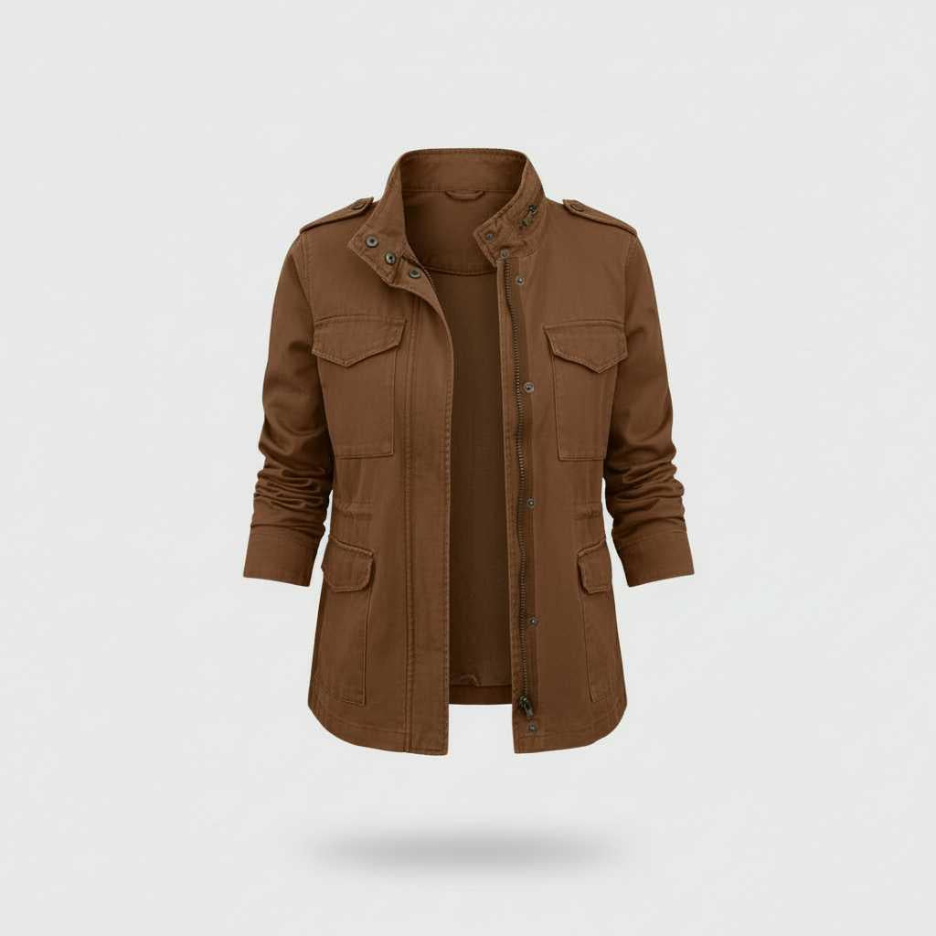 Moderne Damenjacke | Vielseitige Reißverschlussjacke