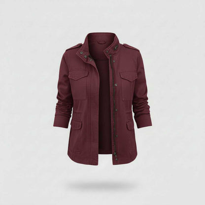 Moderne Damenjacke | Vielseitige Reißverschlussjacke
