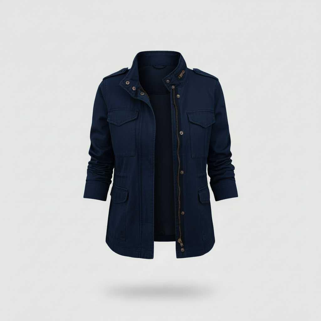 Moderne Damenjacke | Vielseitige Reißverschlussjacke